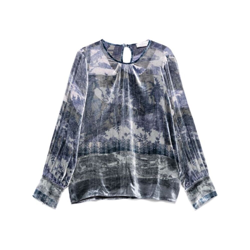 Pierre Louis Mascia Women's Silk Printed Blouse